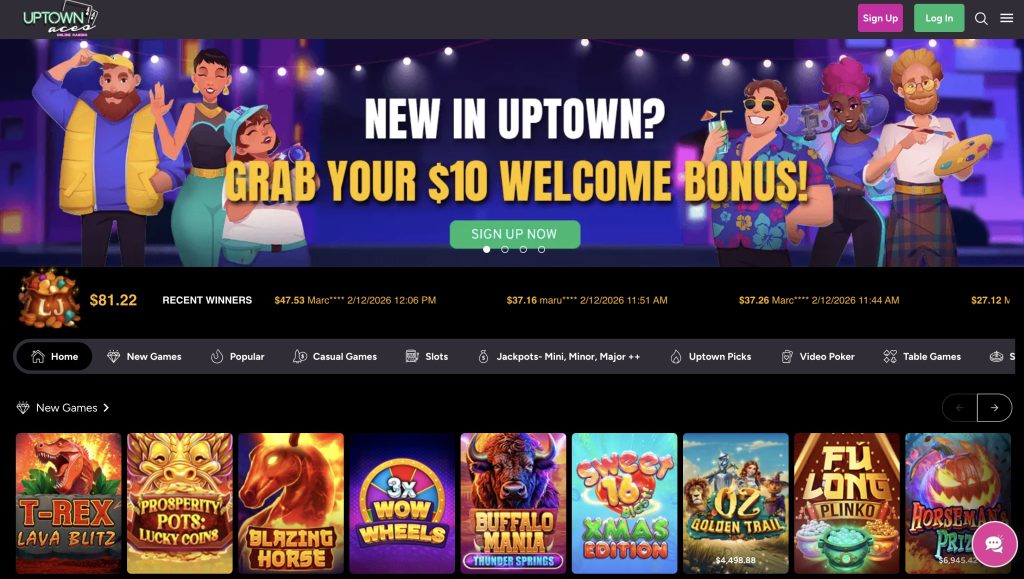 Uptown Aces Cash App Casino